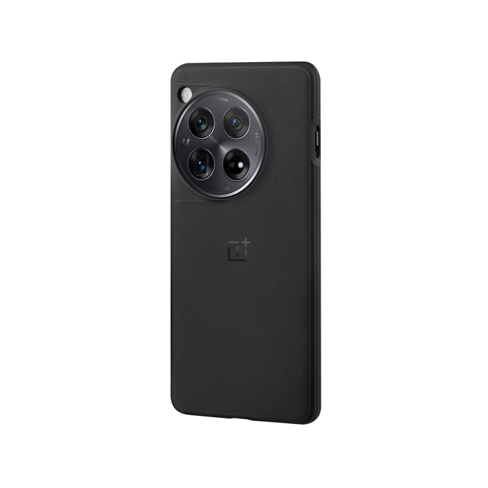 OnePlus 12 Sandstone Bumper Case Black