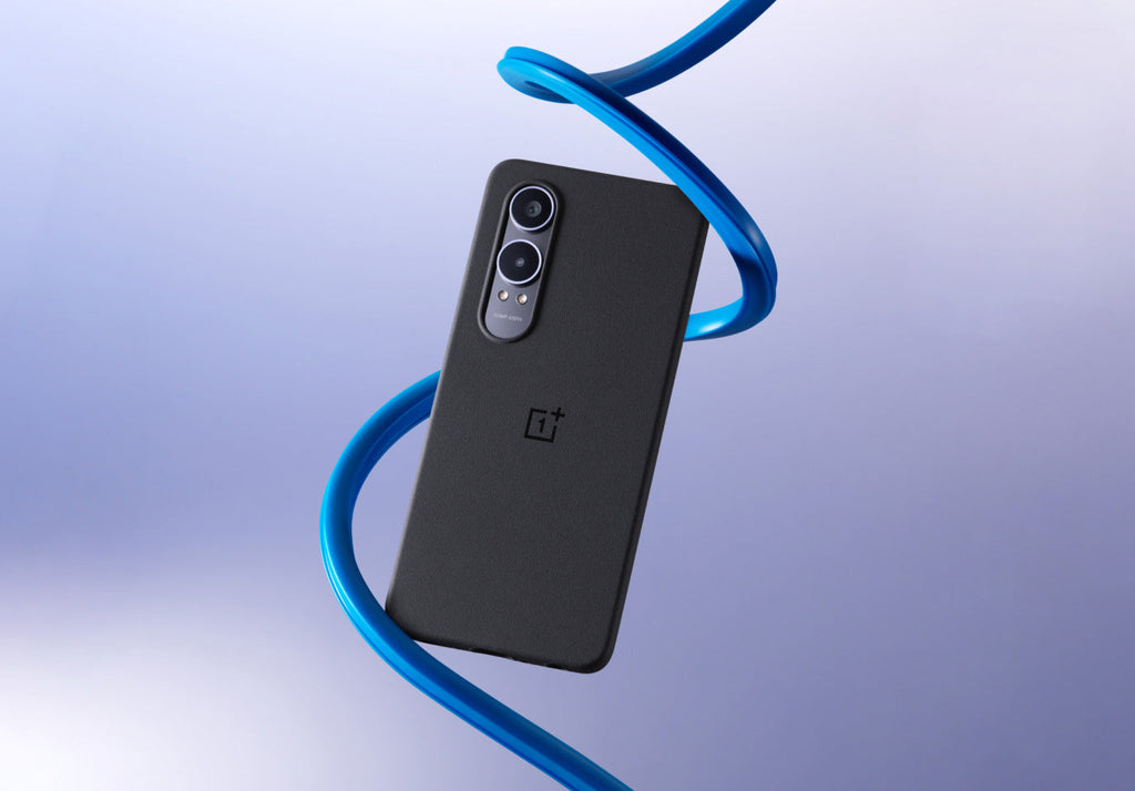 OnePlus Nord CE4 Lite 5G Sandstone Bumper Case Black