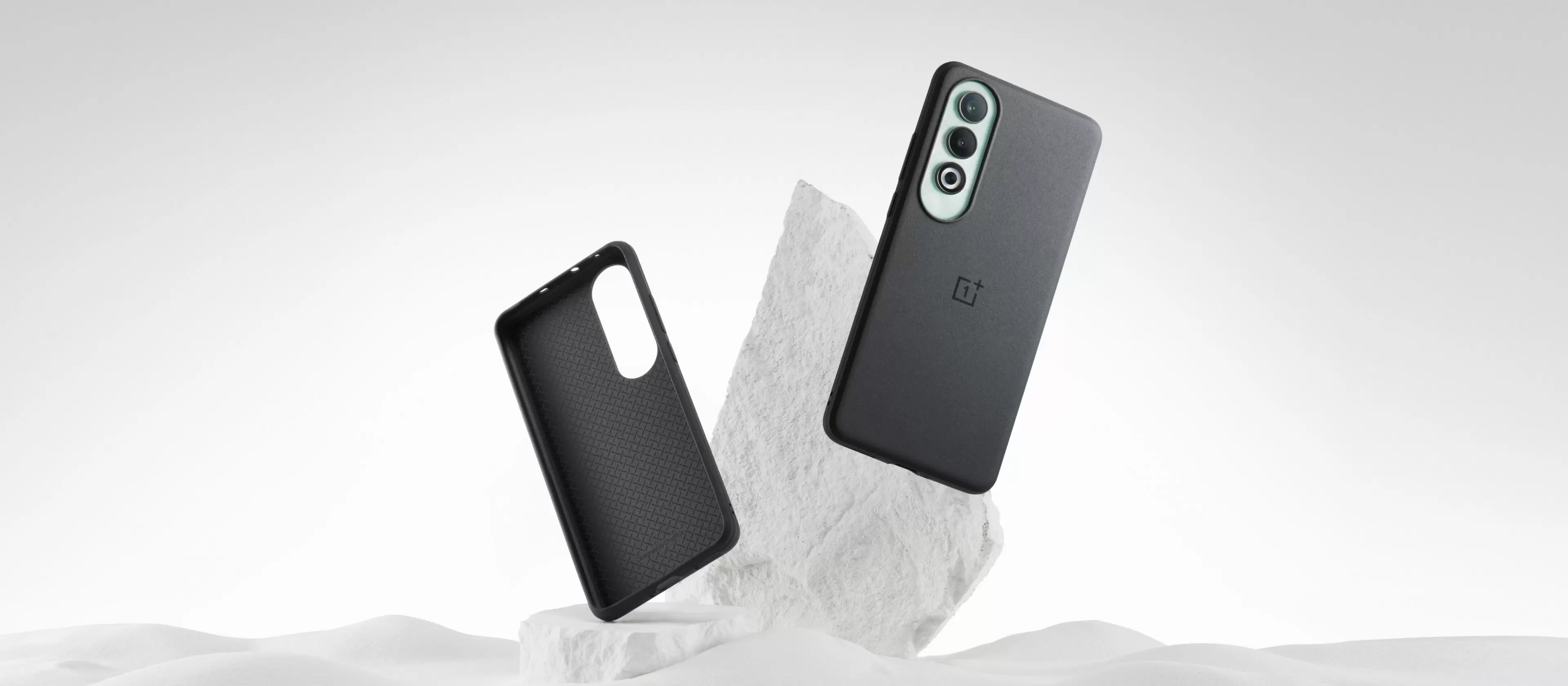 OnePlus Nord CE4 Sandstone Bumper Case Black