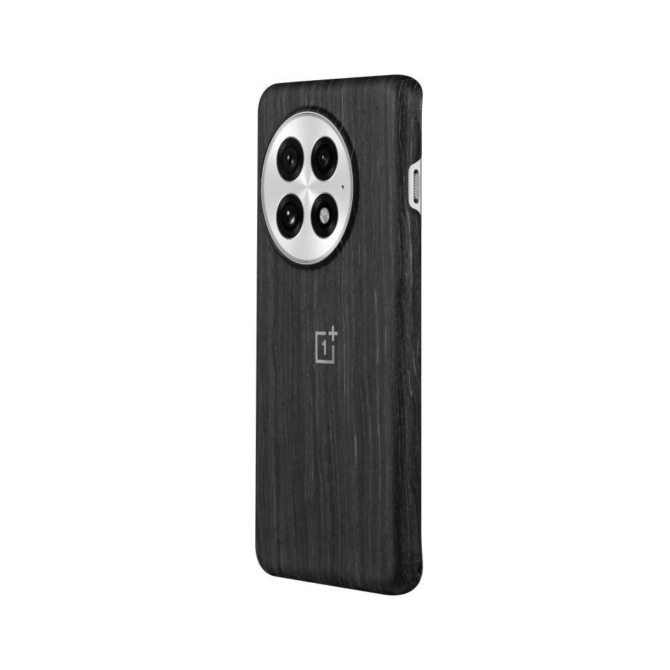 OnePlus 13 Wood Grain Magnetic Half-pack Case